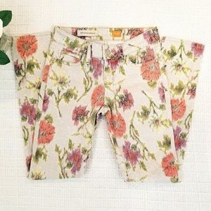 Anthropologie Pilcro Floral Pants